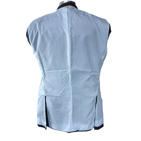 Haggar 1926 Originals Mens Size 44R Sport Coat Blazer Twill Navy Blue - Picture 11 of 16